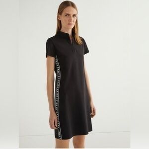 DKNY SHORT sleeve Perkins COLLAR DRESS